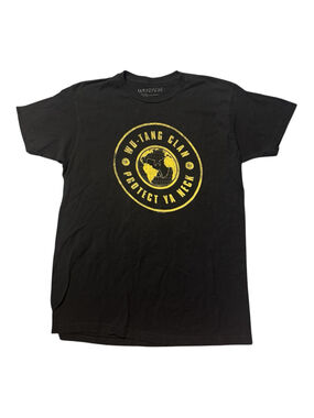 Wu-Tang Clan Protect Ya Neck Short Sleeve Shirt Size Large